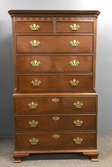 Chippendale Style Chest-on-Chest