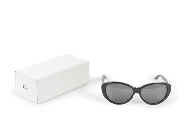Christian Dior: a Pair of Black Sunglasses