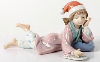 Christmas Wishes 1006194 - Lladro Porcelain Figurine