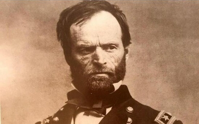 Civil War General Sherman Photo Print