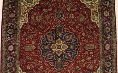 Classic Floral Design Hand Knotted 10X13 Living Room Vintage Oriental Rug Carpet