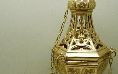 Classic Traditional Church Censer + Thurible + with
