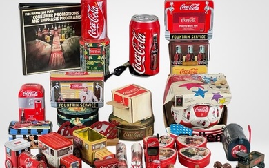 Coca-Cola Collectibles- Tins, Novelties, Cast Iron