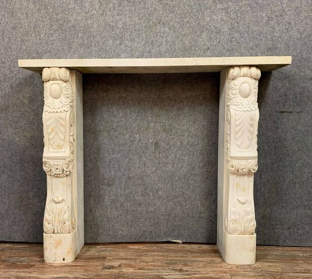 Console table - Marble - Mid 20th century