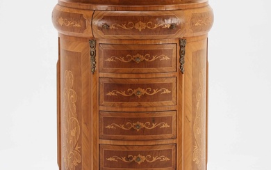 Curved chest of drawers - 20th century