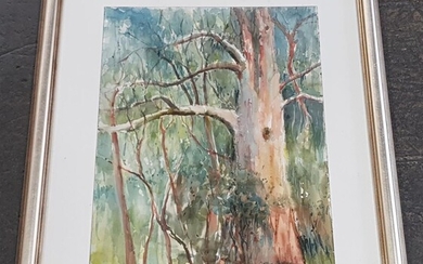 Cynthia Jackson "The Grove", watercolour, 51 x 36 cm (frame: 71 x 54 x 4 cm) signed lower right