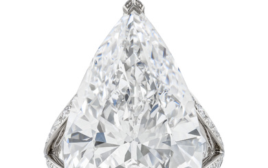 DIAMOND RING MOUNTED BY CARTIER