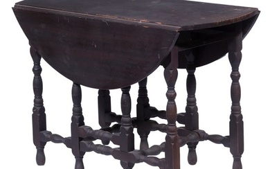 DROP-LEAF LUNCHEON TABLE