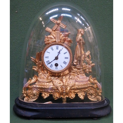 Decorative late 19th/early 20th century French style gilt me...