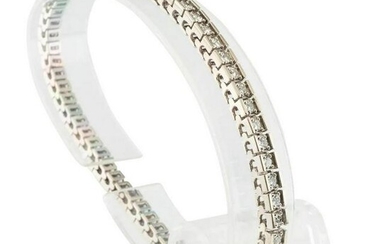 Diamond Tennis Bracelet 14K White Gold 3.00 TDW