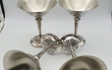 Drinks (4) - Silver - Spain - Early 20th century