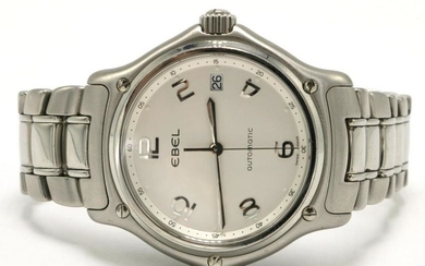 Ebel "1911" White Dial Stainless Steel Watch