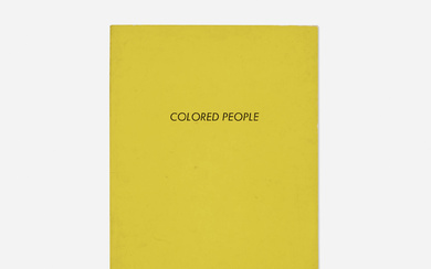 Ed Ruscha b.1937 Colored People