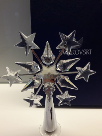 Dank je Ladder dubbellaag Elke Kumar - Swarovski- Topper Christmas tree top (1) - Crystal rhodium at  auction | LOT-ART