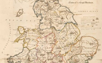 England & Wales. An accompaniment to the topographical map of England and Wales, 1823