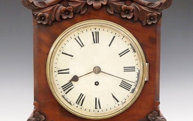 English Fusee Mantel Clock