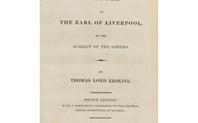 Erskine, Thomas, Lord A Letter to the Earl of Liverpool