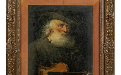FRANZ VON LEMBACH (1836-1904) Ritratto di