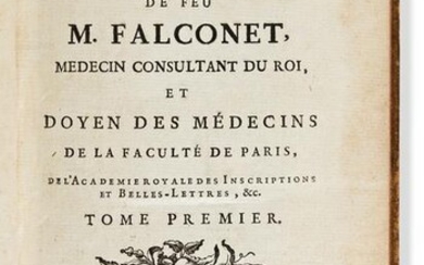 Falconet, Camille (1671-1762) Catalogue de la