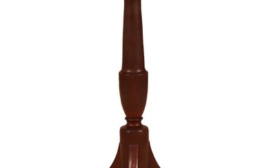 Federal Mahogany Oval Top Candlestand
