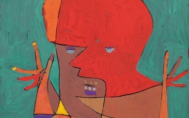 Figurine: "Kleiner Fürtüfel" (Figurine: "Small Fire Devil"), Paul Klee