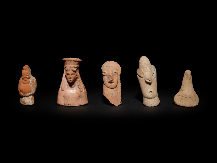 Five Terracotta Fragments