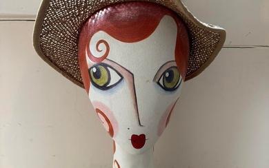 Flapperdashery Demdaco Mannequin Head Hat Stand