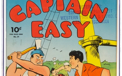 Four Color (Series One) #24 Captain Easy - File...
