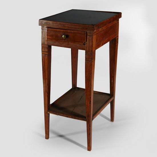 French Provincial fruitwood small side table, 19th