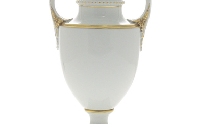 Furstenberg Porcelain Vase / Urn, Germany, 20th Century.
