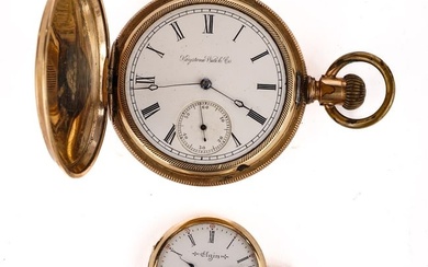GOLD FILLED POCKET WATCH and PENDANT WATCH