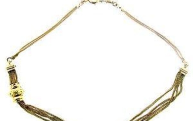 GORGEOUS 18k Yellow Gold Necklace/Watch Chain!