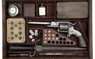Gambling Travel Kit with Allan Wheelock Revolver
