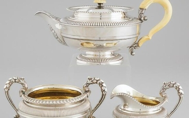 George IV Irish Silver Teapot, William Nolan for