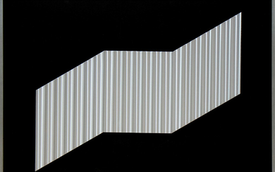 Getulio Alviani, Superficie a testura vibratile, 1972