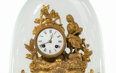 Gilt Mantel Clock