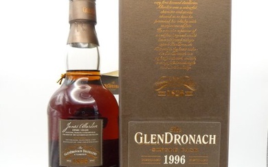 Glendronach 1996 14 years old Distillery Only - Cask no. 197 - Oloroso Sherry - One of 576 - Original bottling - b. 2010 - 700ml