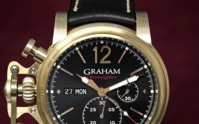 Graham - Chronofighter Vintage Bronze Black Dial - 2CVAK.B26A - Men - 2011-present
