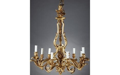 Großer Lüster im Louis XV-Stil