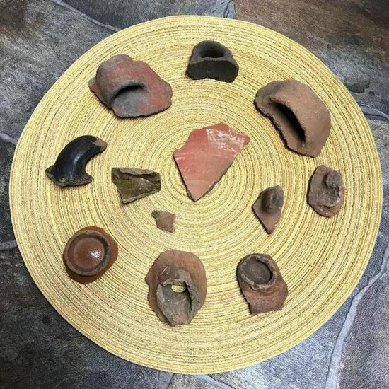 Grouping of Ancient Rome & Pre-Columbian Pottery Shards