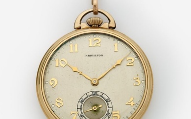 Hamilton Pocket Watch Grade 917 + chain