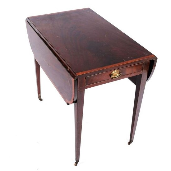 Hepplewhite-Style Pembroke Table