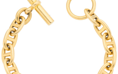 Hermès 18k Yellow Gold Chaîne d'Ancre Bracelet Condition: 3...