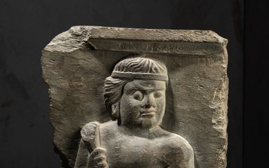 Indra ? Art du Gandhâra, ca 2°-5° siècle… Calendrier Art Précolombien - Art d’Asie - Nouvelle… Lot n° 51