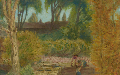 JOHN SLOAN (1871-1951) Fall, Santa Fe, River