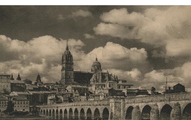 JOSE ORTIZ ECHAGUE - Cathedral & the Romain Bridge