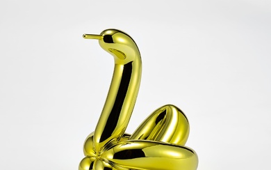 Jeff Koons, Balloon Swan (Yellow)