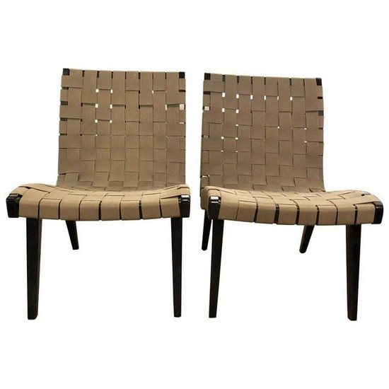 Jens Risom Indoor/Outdoor Lounge Chairs
