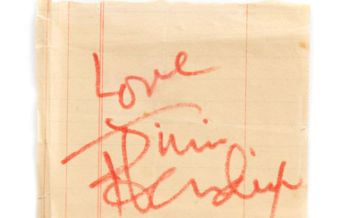 Jimi Hendrix: An autograph