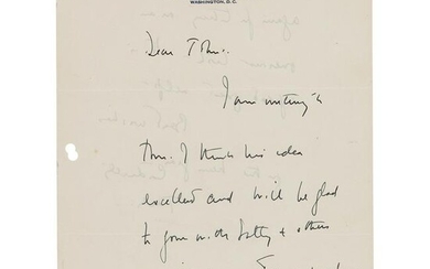 John F. Kennedy Autograph Letter Signed